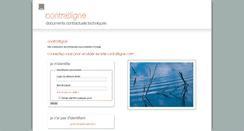 Desktop Screenshot of contratligne.com